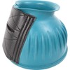 Cashel Rubber Bell Boots, Teal, Large