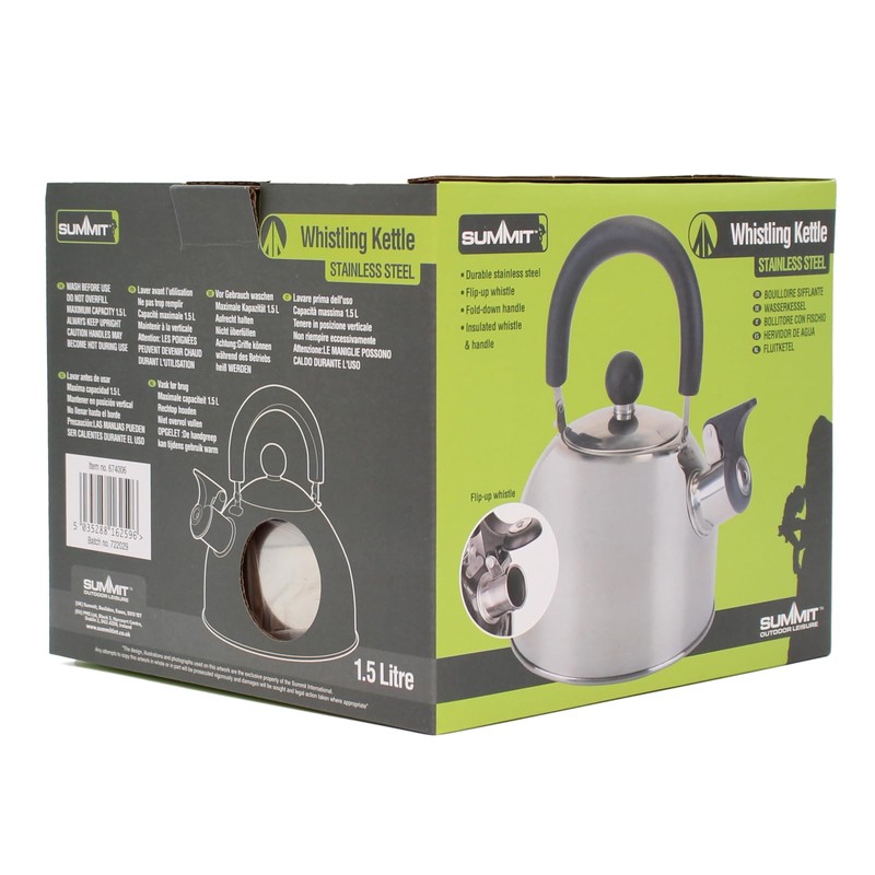 Summit Stainless Steel Whistling Kettle 1.5L 674006