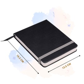 DynamiX Watercolour Paper Sketchbook Hardcover Pad, 300 g, Acid-Free, Artist Quality, Watercolour Pad Ideal for Watercolour, Ink, Acrylic, Gouache (1 x Large Pad 16.5 x 12.5 cm)