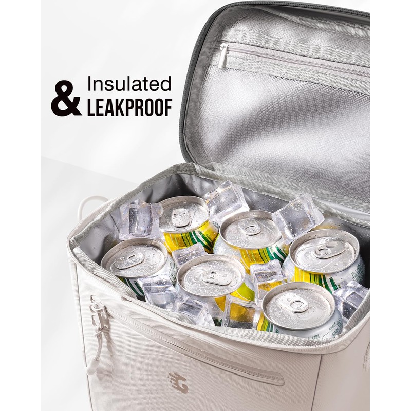 GLORIEROO Insulated Lunch Box Bag Women - Waterproof Leakproof Lightweight