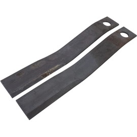 WOODS OEM 15326KT (15326-2 Blade Set) 20.5" Brushbull Series Rotary Cutter Genuine Replacement Blade Kit, 3/8" X 3 X 20.50 - Fits Model BB60, BB60E and BB60X - Heat-Treated, Alloy Steel Blades