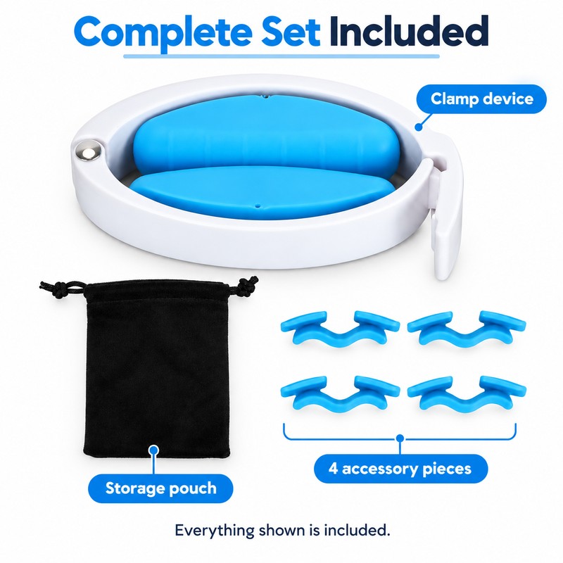 Male Incontinence Clamp for Urine Leakage Management – Adjustable Cushioned
