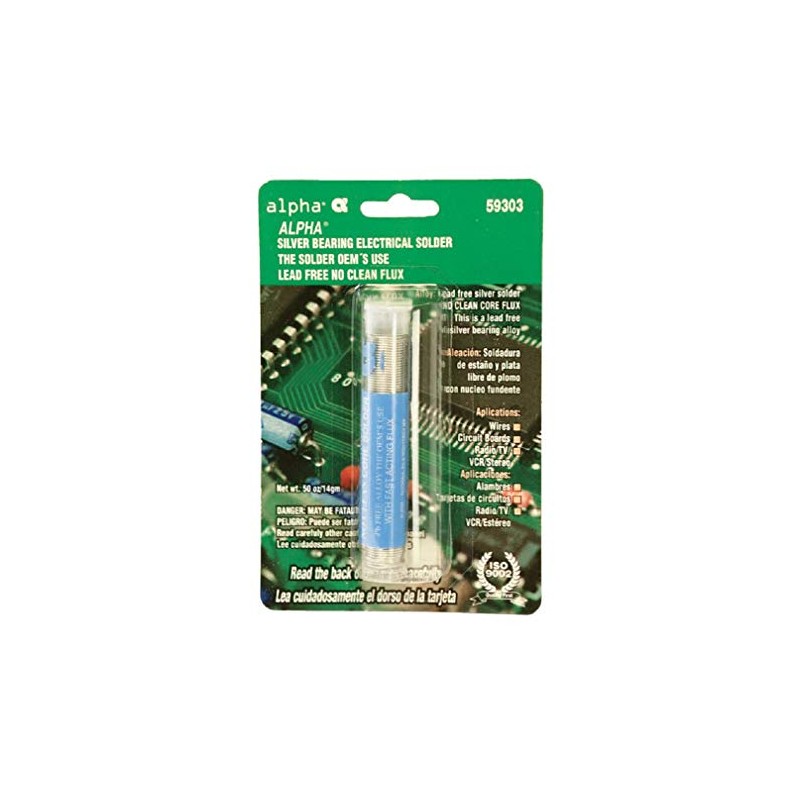 Alpha Flux Soldr No CLN .50 Oz