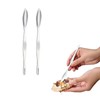 Coollooda Crab Spoon Fork (Set of 2) Shrimp Crab Spoon,