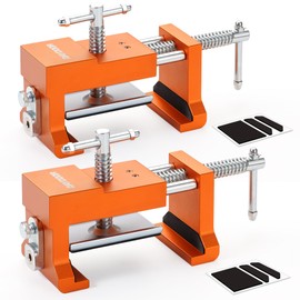 DAYDOOR Cabinet Clamps, Cabinet Face Frame Installation Clamps, Cabinet Alignment Tool for Woodworking, 2 Pack, Orange