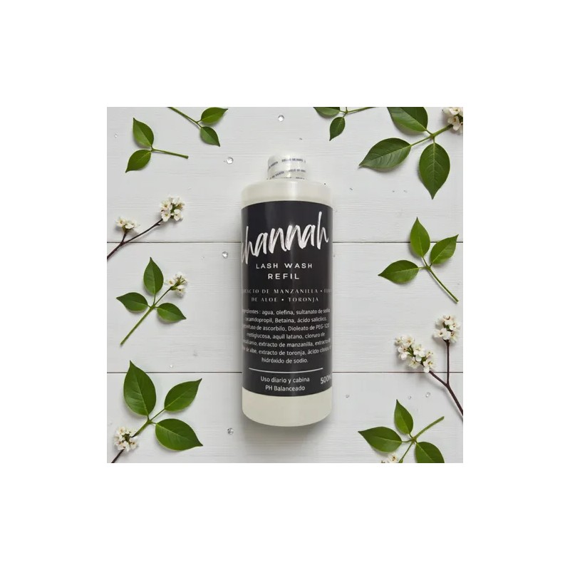 Shampoo Para Pestañas, Extensiónes De Pestañas 500ml Np