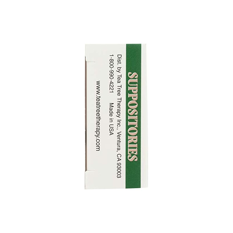 Tea Tree Therapy Tea Tree Therapy Vaginal Suppositories with Oil,