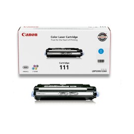 Canon Genuine Toner, Cartridge 111 Cyan (1659B001), 1 Pack, for Canon Color imageCLASS MF9150c, MF9170c, MF9220Cdn, MF9280Cdn Laser Printers