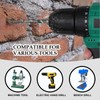 NORTOOLS Masonry Drill Bits 5 PCS Concrete Drill Bit Sets