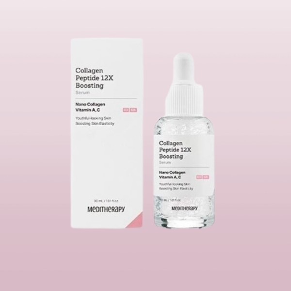 Collagen Peptide 12X Boosting Serum 30ml x 1 Elasticity Wrinkle