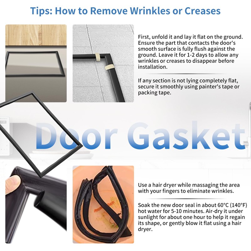 W0404520 Door Gasket for Atosa Gasket, 22" x 26-3/16" Refrigerator
