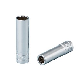 Kyoto Machine Tools (KTC) B2L055W 0.25 inch (6.3 mm) (1/4 inch), Deep Socket (1/4 Inch), 0.2 inches (5.5 mm)