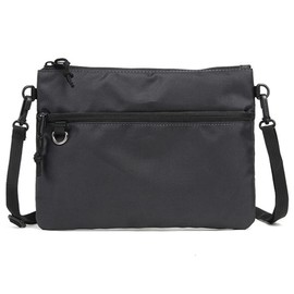 ES United Sacoche Bag, Women's, Men's, Shoulder Bag, Mini Bag, Pochette, Sub Bag, Shoulder Bag, Lightweight (Black)