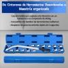 Kit De Herramientas Para Tensores De Correa Universales 15pc Azul