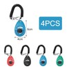 4 Pack Dog Clicker, Pet Training Clicker with Wrist Strap,