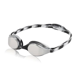 Speedo Junior Hyper Flyer Swimming Goggles| Comfortable Fit | Adjustable Design | Anti-Fog | Anti-Leak, Silver, One Size