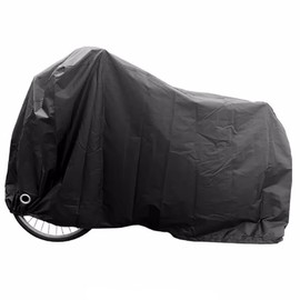 Osaka Textile INFIMO Bicycle Cover for Standard City Cycle with 20-27 Inch Front Basket (Black) IMA81101