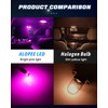 Alopee 30 Pack 194 Led Light Bulb Purple DC 12V