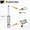 HARFINGTON 10pcs Ball End Hex Screwdriver Bit H1.5 (1.5mm) Head
