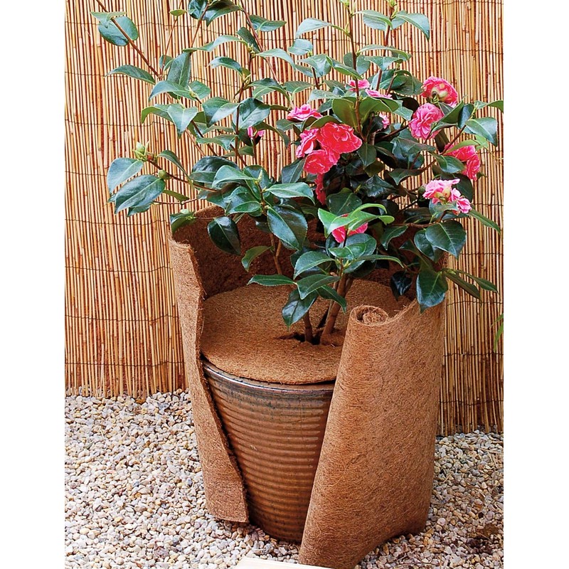 MW.Shop.24 Coconut Mat 100% Organic Winter Protection for Plants Cold