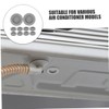 LALAFINA 10pcs Air Conditioner Drain Plug Soft Rubber Hose Stopper