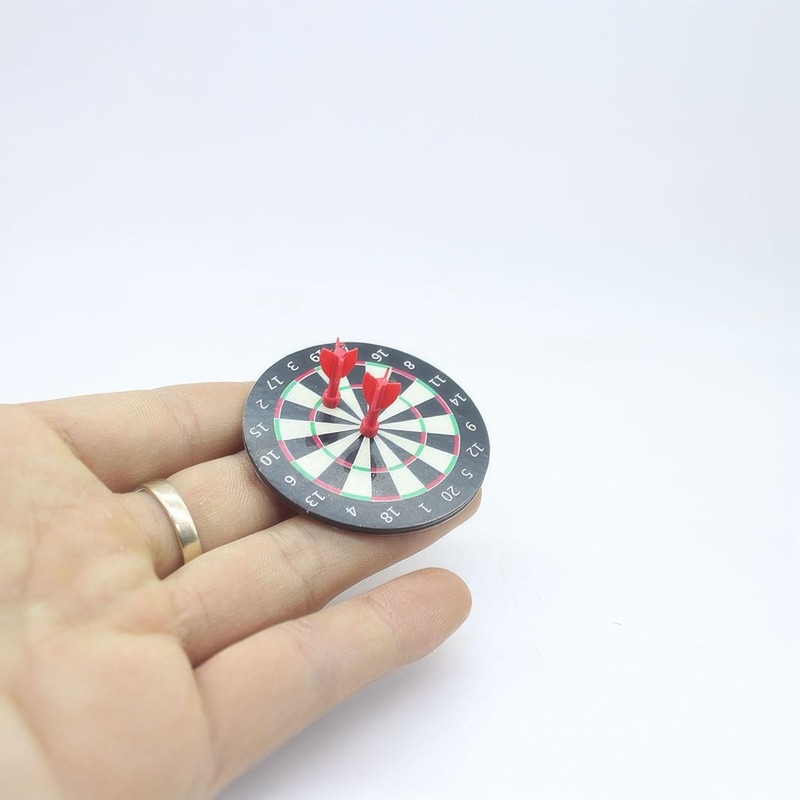 Miniature Magnetic Dartboard Sets (2 Pack): Includes 2 Boards &
