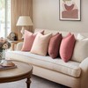 MIULEE Velvet Throw Pillow Covers 18x18 Inch, Pack of 2
