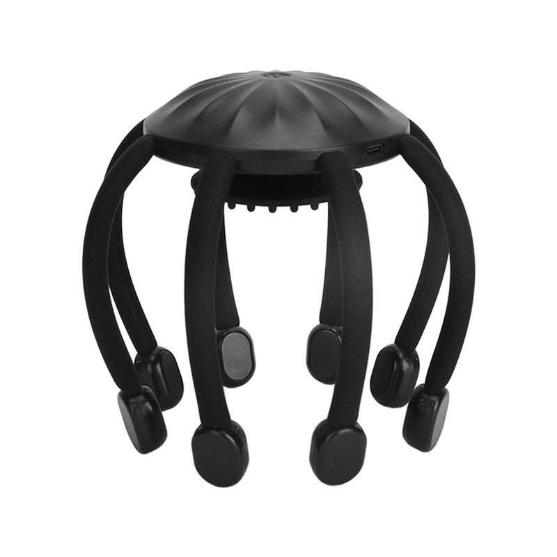 Electric Scalp Massager 4 Massage Modes 8 Claw Relaxing Portable