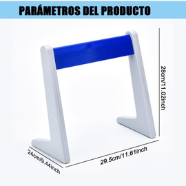 Porta Pipetas de Laboratorio, Estante y Soporte para Pipetas de Laboratorio, Resistencia Química, Soporte Lineal para Pipetas (Modelo L)