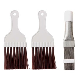 3 Pcs Air Conditioner Condenser Fin Cleaning Brush, Metal Air Conditioning Lamellar Comb Condenser Radiator Cleaning Tool