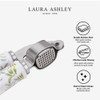 Laura Ashley Stainless Steel Garlic Press Crusher with Ceramic Handle