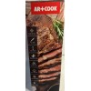 Art+Cook, 6-Piece Ash Wood Magnetic Stainless Steel Kitchen Knife Block