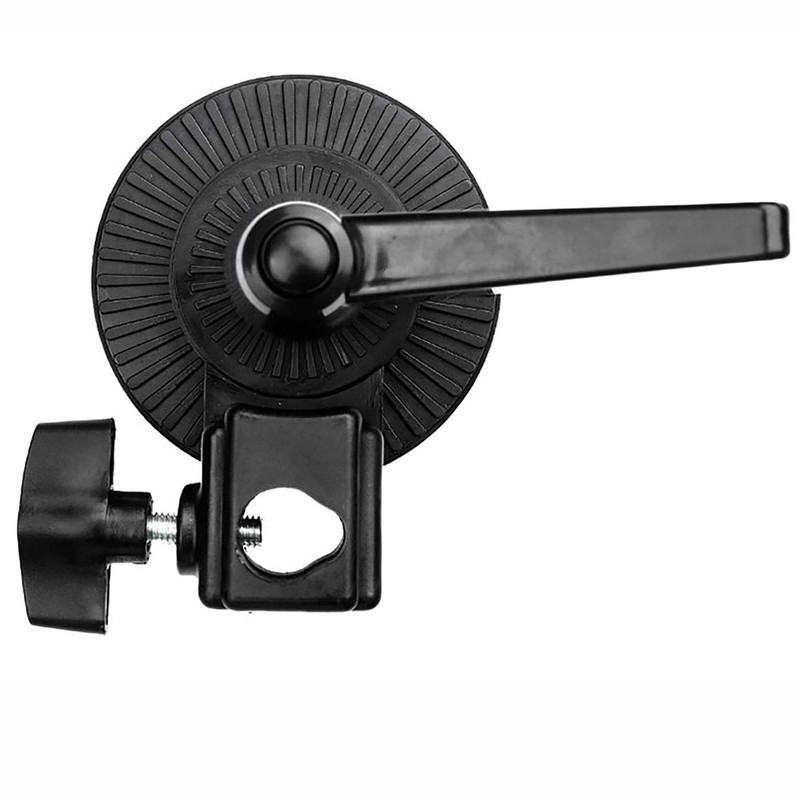 Single Twist Handle Head Clamp Studio Boom Arm Mount Reflector