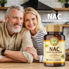 Nac N-acetil-cisteina 1000 Mg Naturelab® Vegano 60 Capsulas Sabor Sin