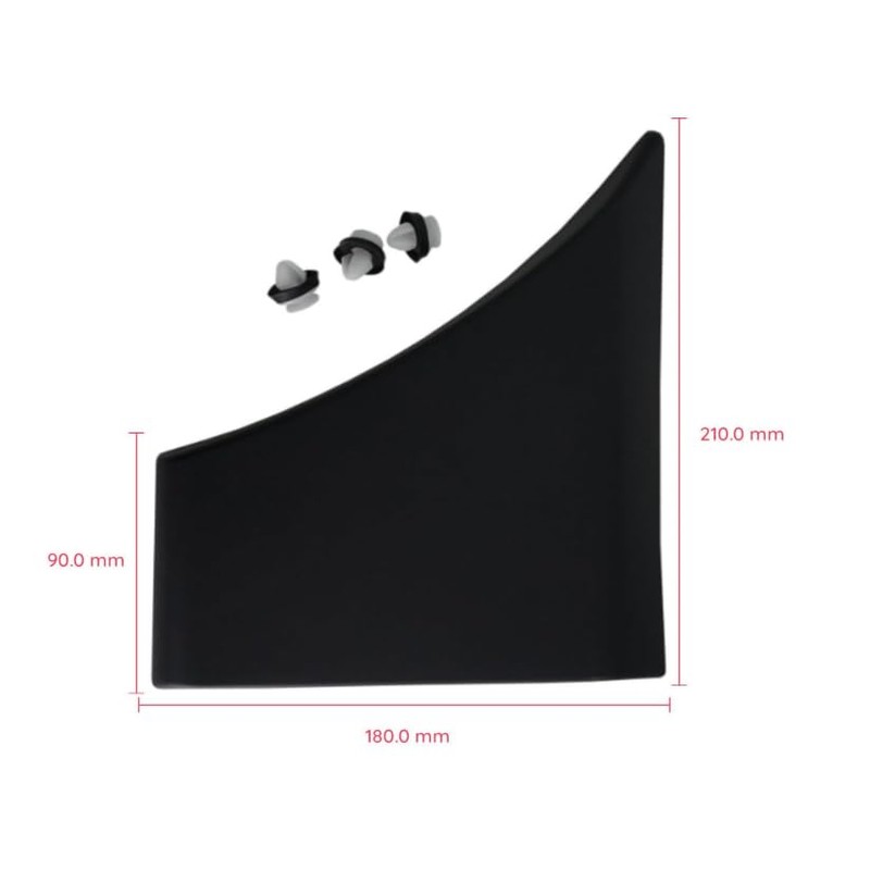 DOOR MOULDING PANEL TRIM BUMPER REAR LEFT SIDE FITS RENAULT