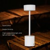 Cordless Table Lamp Touch Control Stepless Dimming 3 Light Modes