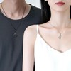 ONEFINITY Matching Necklaces S925 Sterling Silver Pinky Promise Matching Couple