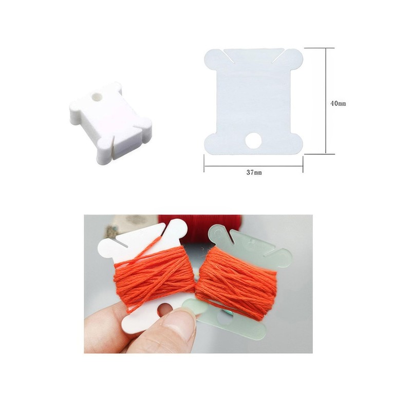 Embroidery Floss Organiser Box Set, 36 Compartments Storage Case, 150