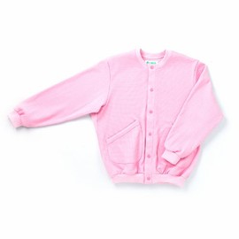 Angel Square Knit Indoor Wear, No Tie Front Opening Type, Pink, Medium