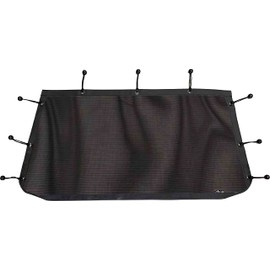 KRX-2 Premium Black Rear Window Mesh Dust Screen fits Kawasaki KRX (2 seater models only) by GrilleAdz
