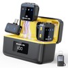 Pin Microphone, Wireless, Ultra Small, Wireless Pin Microphone, 360° Sound