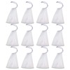 FOMIYES 40pcs Nylon Mesh Soap Pouch, Hanging Handmade Soap Bubbler,