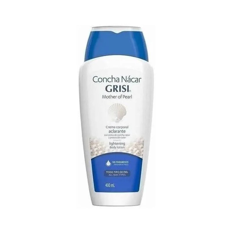 Kit Cocha Nácar Grisi, Crema Corporal+ Crema Facial+ Jabón. Neutra