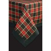 Justina Claire Table Cloth in an Argyll Design. (54x72)