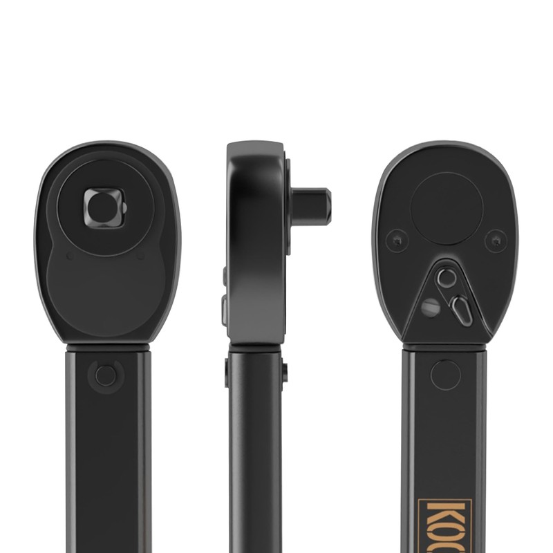 KOOPOOL 1/2-inch Drive Click Torque Wrench, 10-150 ft/lb (13.6-203.5 N/m)