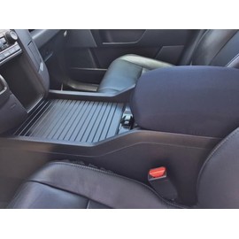 Auto Console Covers- Fits The The Honda Pilot 2009-2015 Center Console Armrest Cover Waterproof Neoprene Fabric (Black)