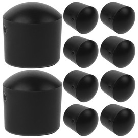 VICASKY 10pcs Foosball Rod Caps End for Standard Foosball Tables Easy Installation Safety Plugs for Football Table Accessories