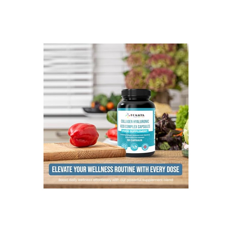 Collagen Capsules | Marine Collagen with Hyaluronic Acid | 60