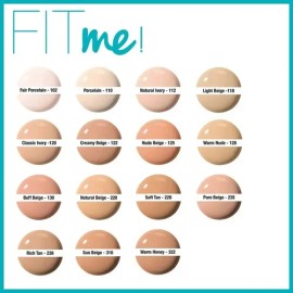 Base De Maquillaje Maybelline Fit Me Matte 30ml