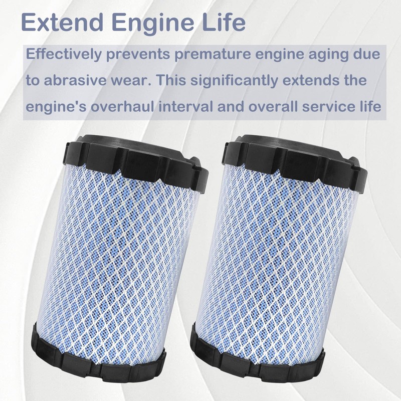 2PCS 11013-0807 Air Filter Compatible with Kawasaki FT691V FT730V FT730